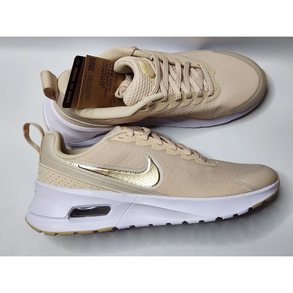 Nike Air Max Nuaxis Women’s 8.5 Sanddrift Grain White